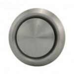 Dalap Műanyag szellőzőrács karimával és gravitációs zsaluval, 186x186 mm / Ø 125 mm, fehér (3248)