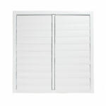 Dalap Szellőzőrács kiváló minőségű extrudált alumíniumból, megerősített 500x500 mm, szürke (90555)