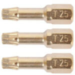 Makita gyémánt-zafír bevonatú bit T25 25mm 3db (P-38722) (P-38722)