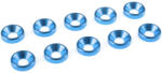 REVTEC Mașină de spălat șurub M4 aluminiu albastru (10) (GF-0405-044)