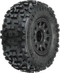 PRO-LINE Roată Pro-Line 2.2 / 3.0", anvelope Badlands, Raid H12 negru (2) (PRO118210)