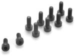 REVTEC Șurub cu cap cu cap hexagonal M6x40 din oțel (10) (GF-0100-050)