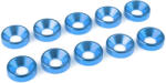 REVTEC Mașină de spălat șurub M5 aluminiu albastru (10) (GF-0405-054)