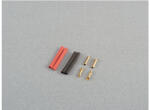 FUSION Conector placat cu aur de 2, 0 mm cu tuburi mortale (2 perechi) (FO-FS-GC02/02)