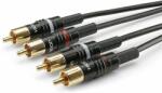 Sommer Cable Basic HBP-C2-0060 0, 6 m Черeн Hi-Fi аудио кабел (HBP-C2-0060)