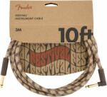 Fender Festival Series Brown 3 m Директен - Ъглов Инструментален кабел (0990910022)