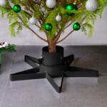 vidaXL Suport brad de Crăciun, negru, 47x47x13, 5 cm (331315) - comfy