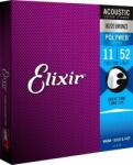 Elixir 11025 Polyweb 11-52 Струни за акустична китара (<![CDATA[11025]]>)