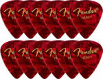 Fender 351 Shape Classic Celluloids 12 Red Moto Перце за китара (<![CDATA[1980351909]]>)