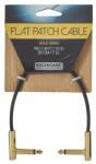 RockBoard Flat Patch Cable Gold 20 cm Ъглов - Ъглов Пач кабел (RBO CAB PC F 20 GD)