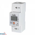 Bemko Fogyasztásmérő elektr. kijelzővel 10A (80A) 1 fázisú, A30-BM01B-L, Bemko (A30-BM01B-L)