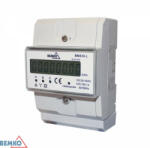 Bemko Fogyasztásmérő elektr. kijelzővel 3x5A (80A) 3 fázisú, A30-BM030-L, Bemko (A30-BM030-L)