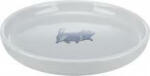 TRIXIE Ceramic Bowl - kerámia tál (szürke) macskák részére (0, 6l /Ø23cm)