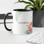 3gifts Cana personalizata Floral - 3gifts - 41,00 RON