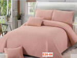 East Comfort Cuvertura De Pat Matlasata Cu 4 Fete De Perna E26-04 Lenjerie de pat