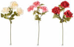 Decorer Set 3 crengute Peonia artificiale 62 cm (A56.40.19)