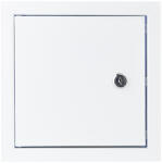 Dalap Zárható fém szervízajtó 400x400 mm, fehér (3146)