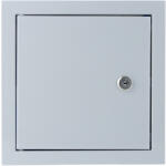 Dalap Zárható fém szervízajtó 200x200 mm, szürke (3403)