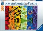 Ravensburger Virágok tükörképpel 500 db-os (16446)