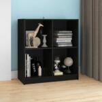 vidaXL Servantă, negru, 70x33x76 cm, lemn de pin (809952) Comoda