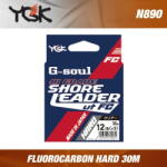 YGK Fir YGK G-Soul High Grade Shore Leader FC Hard/Soft 30M 0.405mm (YGK-N890-28LB)