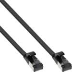 InLine Cablu de retea RJ45 flat FTP Cat. 8.1 0.5m Negru, InLine IL75855S (IL75855S)