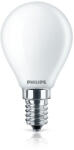 Philips Bec LED Philips Classic LEDluster 6.5-60W E14 827 P45 mat 806lm 2700K CRI80 (8718699649289)