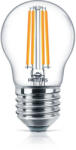 Philips Bec LED Philips Classic LEDluster 6.5-60W E27 827 P45 clar 806lm 2700K CRI80 (8718699649203)