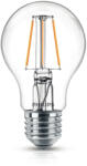 Philips Bec LED Philips Classic LEDbulb 4.3-40W E27 827 A60 clar FIL 470lm 2700K CRI80 (8718696808672)