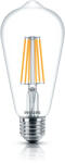 Philips Bec LED Philips Classic LEDbulb 8-60W E27 827 ST64 clar DimTone 2700K 806lm (8718696709764)