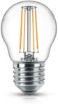 Philips Bec LED Philips Classic LEDluster 4.3-40W E27 827 P45 clar 470lm 2700K CRI80 (8718696809730)