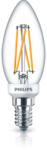 Philips Bec Philips Classic LEDcandle 4, 5-40W E14 927 B35 clar DimTone 470lm (8718699780210)
