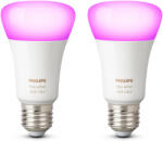 Philips 2x Bec LED Philips Hue Alb & Multicolor LED E27 (67328400)