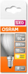 OSRAM Bec Osram LED STAR RETROFIT difuzează CLP 60 6, 5W 827 E14 non-dim 806lm 2700K (4058075434929)