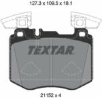 TEXTAR set placute frana, frana disc TEXTAR Q+ 2115201 (2115201)
