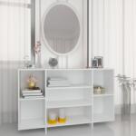 vidaXL Servantă, alb, 120x30x75 cm, PAL (809620) Comoda
