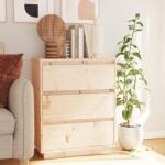 vidaXL Servantă, 60x34x75 cm, lemn masiv de pin (813360) Comoda