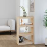 vidaXL Bibliotecă/Separator cameră, 60x30x103, 5 cm, lemn masiv de pin (808163) Biblioteca
