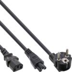 InLine Cablu de alimentare in Y Schuko la C13 & C5 2m Negru, InLine IL16653D (IL16653D)