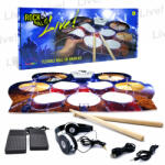 MUKIKIM Tobe pentru copii ROCK AND ROLL IT Live drums (W1008M) Instrument muzical de jucarie