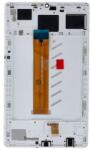 Samsung GH81-20639A Gyári Samsung Galaxy Tab A7 Lite SM-T220 LCD kijelző érintővel fehér kerettel előlap (ezüst, silver) (GH81-20639A)