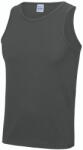 Just Cool Maieu sport pentru bărbați Cool - Cărbune | 2XL (JC007-1000078152)