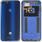 Huawei Y7 Prime (2018) - Carcasă Baterie + Sticlă Cameră Spate (Blue) - 97070THH Genuine Service Pack, Blue