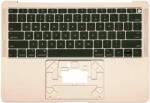 Apple MacBook Air 13" A1932 (2018 - 2019) - Superior Ramă Tastatură + Tastatură US (Gold), Gold