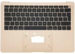 Apple MacBook Air 13" A1932 (2018 - 2019) - Superior Ramă Tastatură + Tastatură UK (Gold), Black
