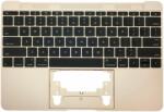 Apple MacBook 12" A1534 (Early 2015 - Mid 2017) - Superior Ramă Tastatură + Tastatură US (Gold), Gold