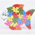 Magic Toys ABC fa oktató halas puzzle (MKL089924)