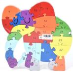 Magic Toys Számos fa oktató elefánt puzzle (MKL089978)