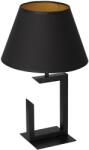 Luminex Lampă de masă 1xE27/60W/230V 45 cm neagră/aurie (LU3396)