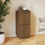 vidaXL Servantă, maro miere, 31, 5x34x75 cm, lemn masiv de pin (813386) Comoda